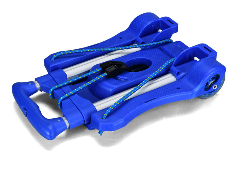 알루미늄 Lugggae 카트 최고 품질의 접이식 고정 바퀴 쇼핑 헤비 듀티 카트 다기능 휴대용 트롤리 Carretillas