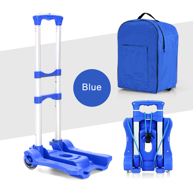 알루미늄 Lugggae 카트 최고 품질의 접이식 고정 바퀴 쇼핑 헤비 듀티 카트 다기능 휴대용 트롤리 Carretillas